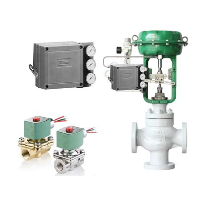 Emerson Fisher 3582 Posizionatore di valvole elettro-pneumatiche a singola azione con valvole solenoidi ASCO