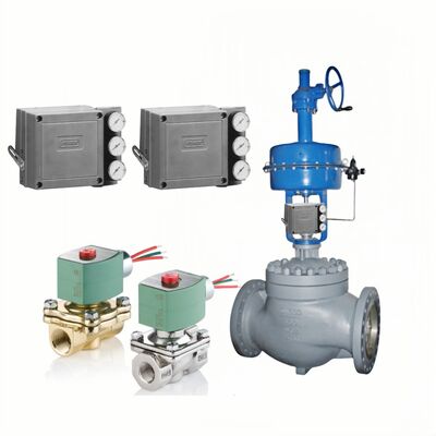 Emerson Fisher 3582 Posizionatore di valvole elettro-pneumatiche a singola azione con valvole solenoidi ASCO
