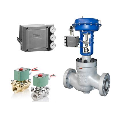 Emerson Fisher 3582 Posizionatore di valvole elettro-pneumatiche a singola azione con valvole solenoidi ASCO
