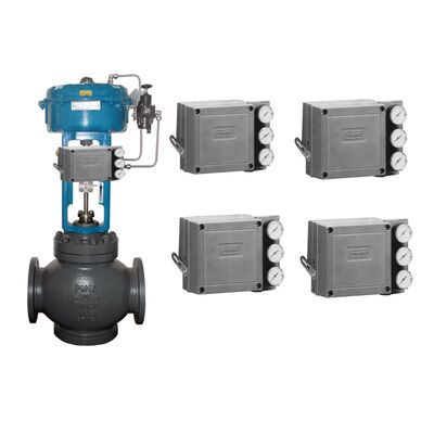 Emerson Fisher 3582 Posizionatore di valvole a singola azione elettro-pneumatico per valvole di controllo industriali