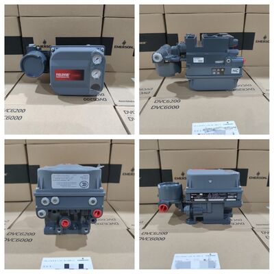 In magazzino F-isher DVC6200 FIELDVUE Digital HART Valve Positioner 4-20mA Controller elettro pneumatico per attuatore pneumatico