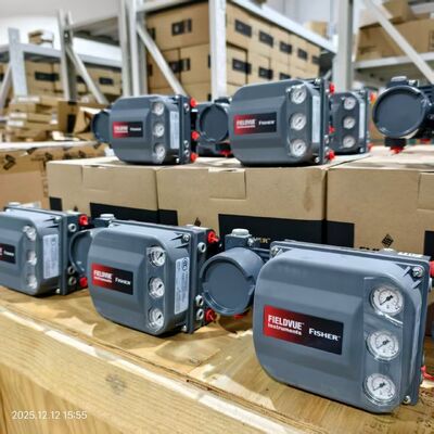 In magazzino F-isher DVC6200 FIELDVUE Digital HART Valve Positioner 4-20mA Controller elettro pneumatico per attuatore pneumatico
