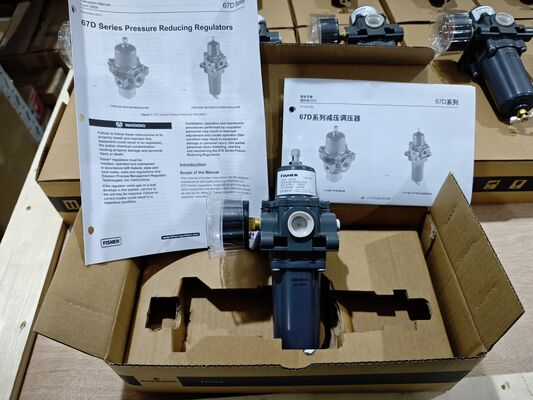 Nuovo fornitore originale di regolatori di riduzione della pressione Fisher serie 67D
