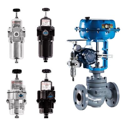 Regolatore di filtro Rotork YT200 YT205 per trattamento chimico, petrolifero, del gas e dell'acqua, energia, farmaceutico
