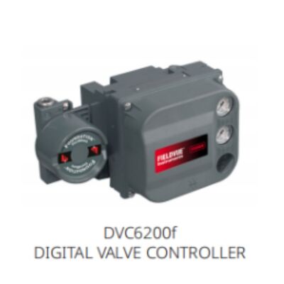 Attuatori rotanti Fi Sher 1052 con posizionatore DVC2000 DVC6200 per petrolio, gas, chimica, energia
