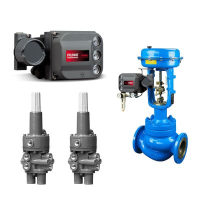 Emerson Fisher DVC6200 Digital Valve Controller e Fisher 377 Trip Valve con valvola di controllo cinese