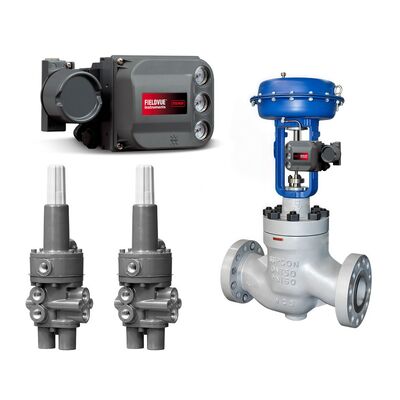 Emerson Fisher DVC6200 Digital Valve Controller e Fisher 377 Trip Valve con valvola di controllo cinese