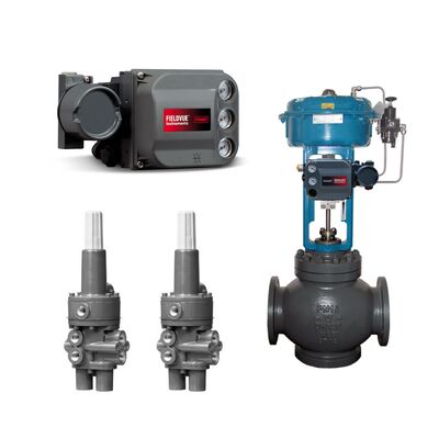 Emerson Fisher DVC6200 Digital Valve Controller e Fisher 377 Trip Valve con valvola di controllo cinese