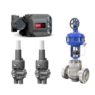 Emerson Fisher DVC6200 Digital Valve Controller e Fisher 377 Trip Valve con valvola di controllo cinese
