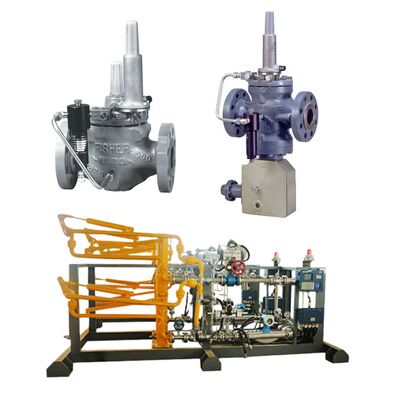 Nuovo regolatore di riduzione della pressione della serie Emerson Fisher EZR ad alta capacità per uso industriale