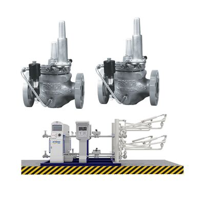 Nuovo regolatore di riduzione della pressione della serie Emerson Fisher EZR ad alta capacità per uso industriale