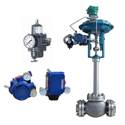 Valvola di Regolazione Criogenica Wuzhong Serie ALS ALC Azbil Avp200 Posizionatore per Sistemi Lng e a Bassa Temperatura