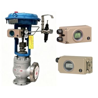 Wuzhong AETS AEPS Valvola di controllo tipo angolo di cambio rapido con posizionatore Samson 3730 per energia petrolchimica