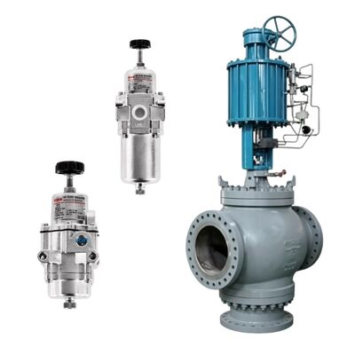Valvola di deviazione e miscelazione a 3 vie Wuzhong ACT con regolatore filtro Rotork YT per energia termica petrolchimica