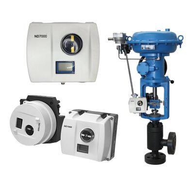 Valvola di controllo strumento Wuzhong con Valmet Me-tso Neles ND7000 serie Smart Valve Positioner