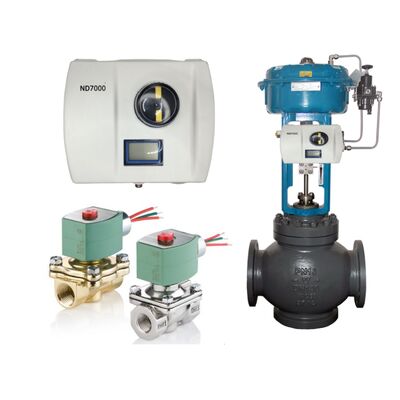 Wuzhong Control Valve with Valmet Me-sto Neles ND7000 Smart Control Valve Positioner and ASCO Solenoid Valve