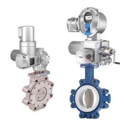 Attuatore elettrico multi-torno AUMA SA con coppia di 10Nm-32000Nm IP68 Protezione e compatibilità con la valvola Keystone Butterfly