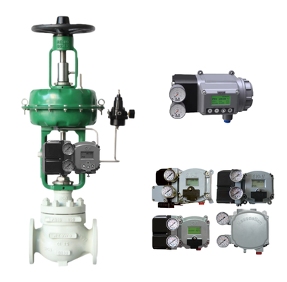 New and Reliable Pnuematic Control Valve Spiraxsarco and FISH-ER Regulator 67DFR and Controller DVC2000 3582I and Masoneilan Positioner SVI2