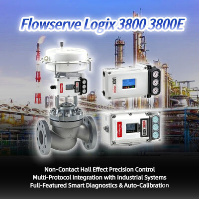 Parti affidabili della valvola di controllo del posizionatore della valvola digitale Flowserve Logix 3800 3800E di alta precisione in magazzino