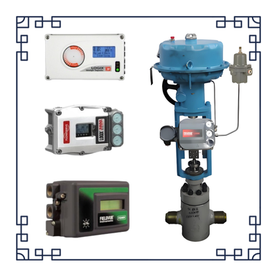 Industria del petrolio e del gas Valvola di controllo e posizionatore pneumatico FISHER Fish-er DVC2000 DVC6200 3582I e Masoneilan 4700E