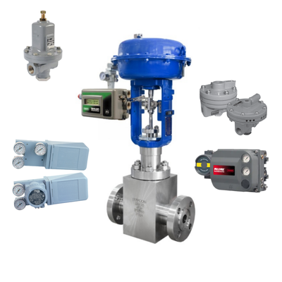 Industria del petrolio e del gas Valvola di controllo e posizionatore pneumatico FISHER Fish-er DVC2000 DVC6200 3582I e Masoneilan 4700E