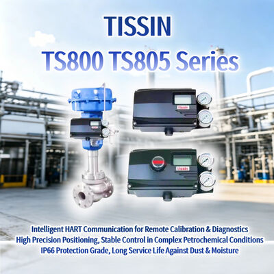 New OEM Tissin TS800 TS805 Series Smart Valve Positioner HART Digital Control Valve Positioner