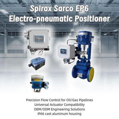Spirax Sarco EP6 posizionatore di alta precisione elettro-pneumatico parte di ricambio Compatibile Attuatori di varie marche