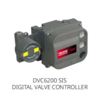 Posizionatore digitale per valvole Fisher FIELDVUE DVC6200 a doppio effetto con feedback Automazione industriale