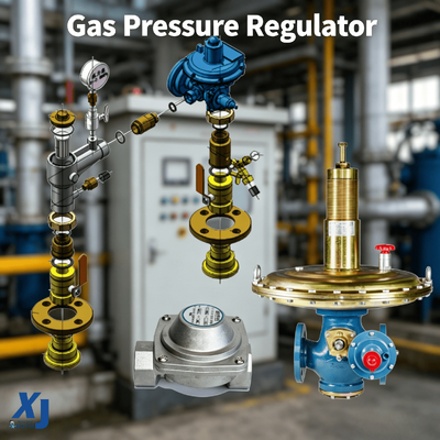 Fornitore Chunhui CHTA CHTB CHTC Controlli di pressione del gas a azione diretta Valvola riduttrice del gas di combustibile LNG LPG regolatore della pressione del gas di combustibile