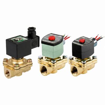 ASCO serie 210 2 Way Brass Solenoid Valve Pilot Operato Normalmente Chiuso Controllo del Fluido Acqua-Aria-Gas
