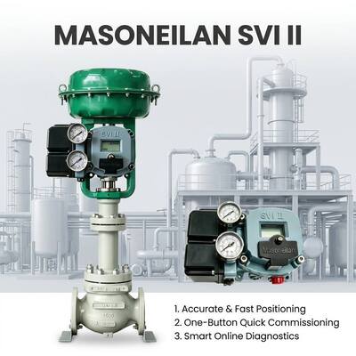 Posizionatore della valvola digitale Masoneilan SV II AP Advanced Performance SVI2-21123111