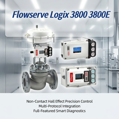 Parti affidabili della valvola di controllo del posizionatore della valvola digitale Flowserve Logix 3800 3800E di alta precisione in magazzino