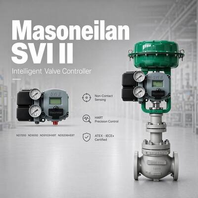 Posizionatore della valvola digitale Masoneilan SV II AP Advanced Performance SVI2-21123111