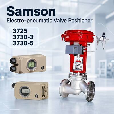 Nuova valvola di controllo del vapore di Samson Valvola elettropneumatica di posizionamento di Samson 3725 3730-3 3730-5 Valvola parti fornitore