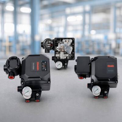 TISSIN TS600R posizionatore di valvola elettro-pneumatica rotante 4 20mA IP66 controllo dell'attuatore in alluminio fuso
