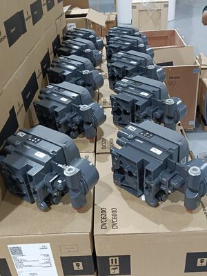 Valvola di controllo pneumatica a farfalla F-isher OEM nuovissima e posizionatore della valvola DVC6200