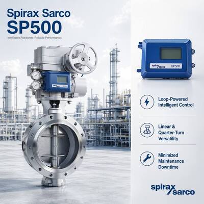 Nuovo posizionatore intelligente Spirax Sarco SP500 con Chongqing Chuanyi Automation