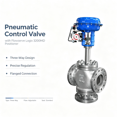 High Quality Flowserve Logix 3200MD Digital Valve Positioner HART Smart Control with ASCO Solenoid Valve