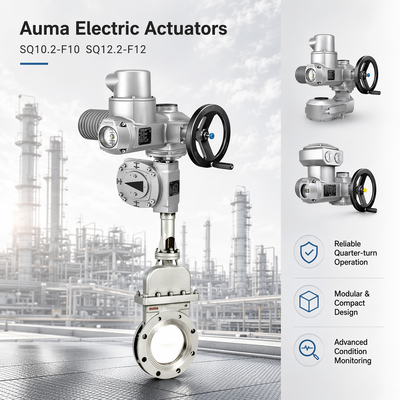 Attuatori Elettrici Auma ad Alte Prestazioni SQ10.2-F10 SQ12.2-F12 Sostituzione Universale