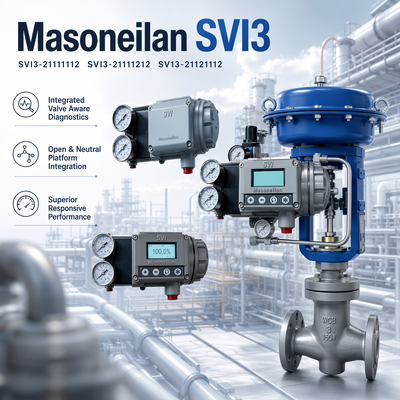 Nuovo Masoneilan SVI3 Valve Positioner digitale SVI3-21111112 SV13-21111212 SV13-21121112 Stock Suppliery Prezzo di consegna