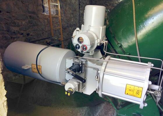 Fabbrica all'ingrosso Rotork IQ40F25B4 IQ70F25Z IQ90F30A Attuatore elettrico multi-torno intelligente IP68 per valvola industriale
