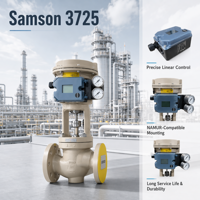 Posizionatore Elettro-pneumatico per Valvole Samson 3725 Monostabile Samson 3725 3730-3 3731