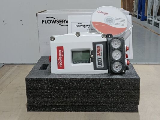 Posizionatore digitale per valvole Flowserve Logix 3800 3800E nuovo di zecca, parti di controllo valvole affidabili in stock