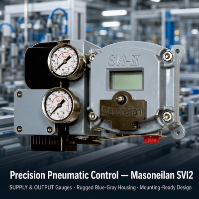Masoneilan SVI3 Posizionatore valvola intelligente originale Parte di ricambio OEM Dispositivo di controllo digitale pneumatico