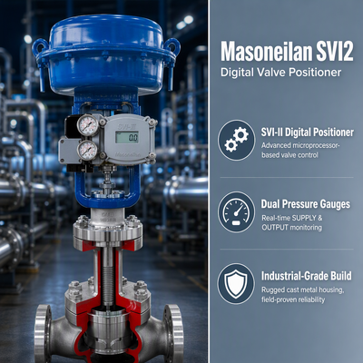 Masoneilan SVI3 Posizionatore valvola intelligente originale Parte di ricambio OEM Dispositivo di controllo digitale pneumatico