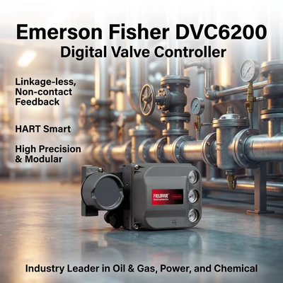 Consegna rapida Fi-sher SS-263 Volume Booster Valve Positioner di controllo digitale Fi-sher Fieldvue DVC6200 Fornitore