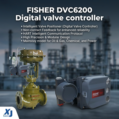 Consegna rapida Fi-sher SS-263 Volume Booster Valve Positioner di controllo digitale Fi-sher Fieldvue DVC6200 Fornitore