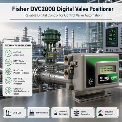 Nuovo Fisher Fieldvue DVC2000 posizionatore di valvole intelligente Fisher 846 trasduttore elettro-pneumatico converti