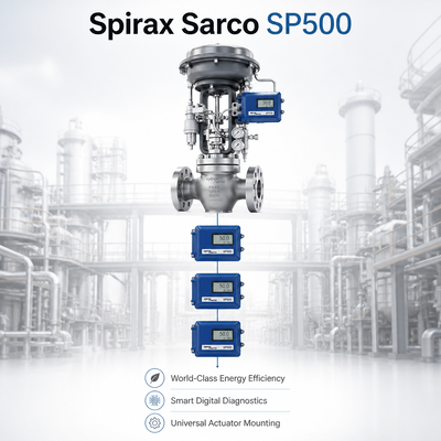 Nuovo Spirax Sarco SP500 HART Smart Positioner 4-20mA Controller elettro-pneumatico corrisponde all'attuatore Chongqing Chuanyi
