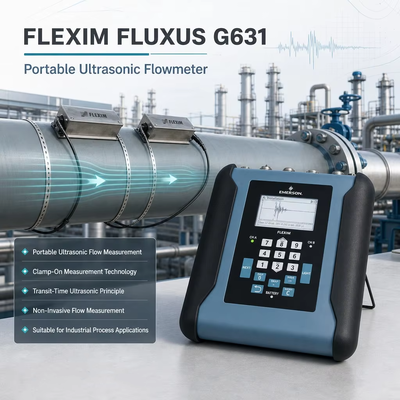Flexim FLUXUS G631 Strumento di rilevamento di perdite portatile non intrusivo